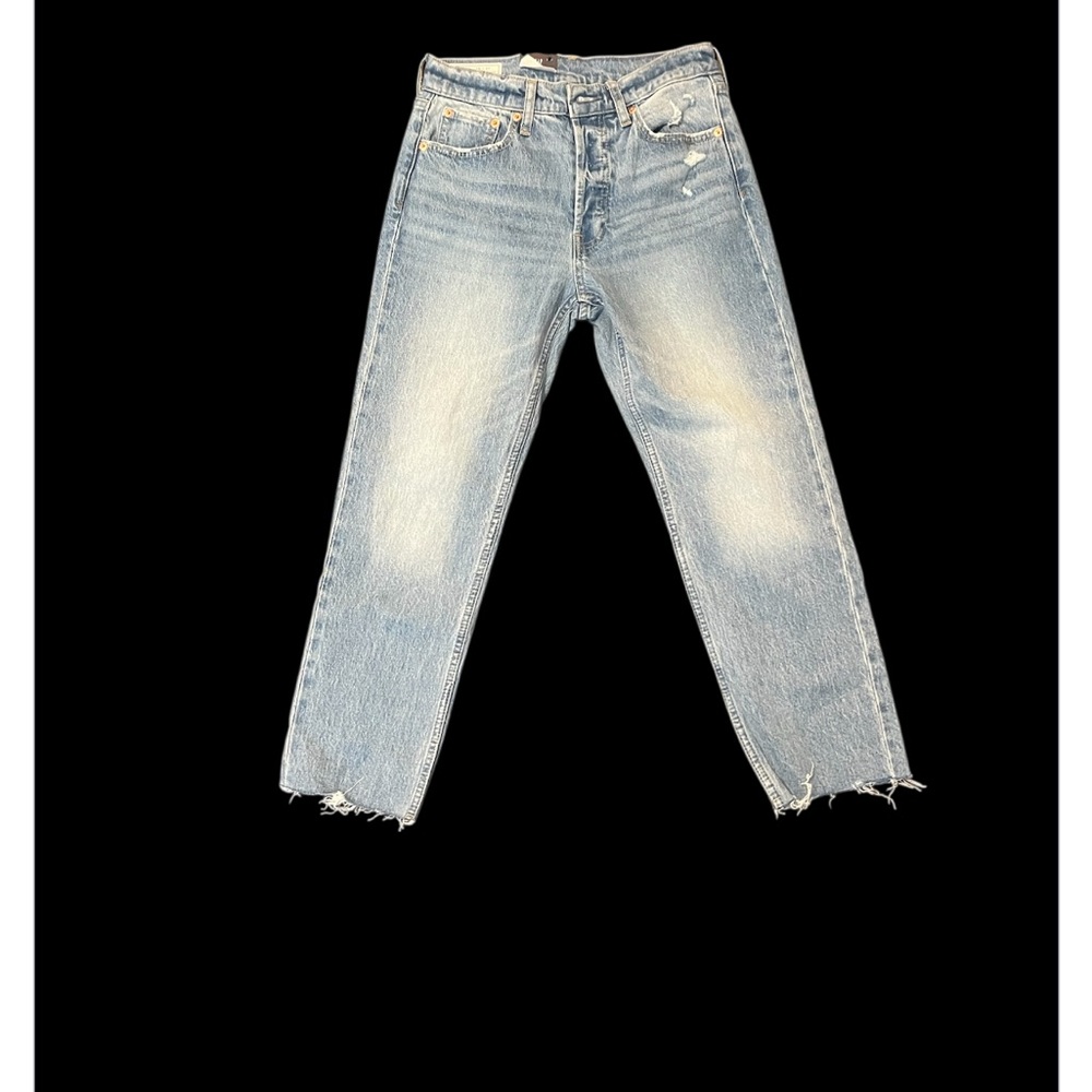 Gap Cheeky Straight High Rise Jeans Light Wash Size 26/2 P